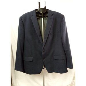 Claiborne Men's Navy Blue Suit Jacket Size 52R